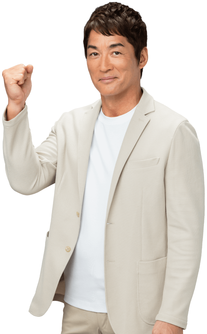 長嶋一茂さんと旧車のメルセデスベンツの画像